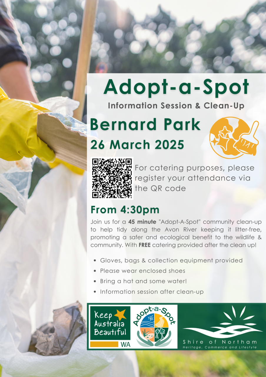 Adopt-a-Spot Information Session and Clean Up