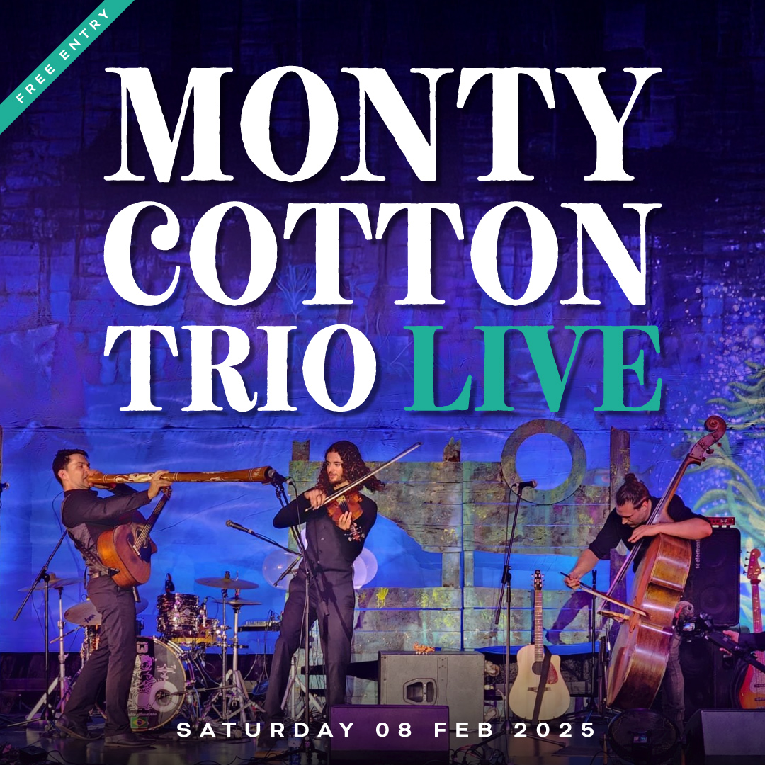 The Rec, Monty Cotton Trio LIVE