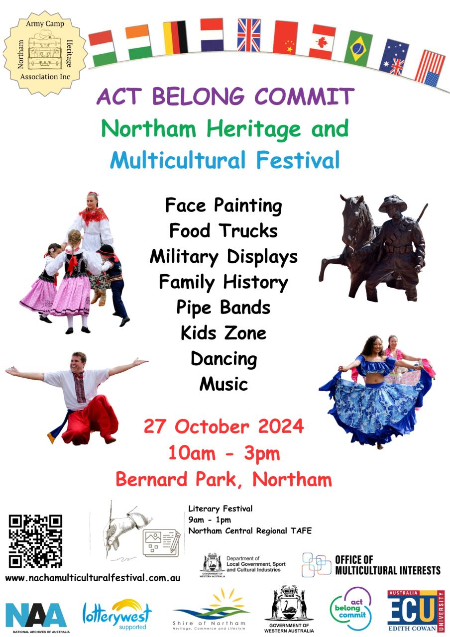 2024 Northam Heritage & Multicultural Festival