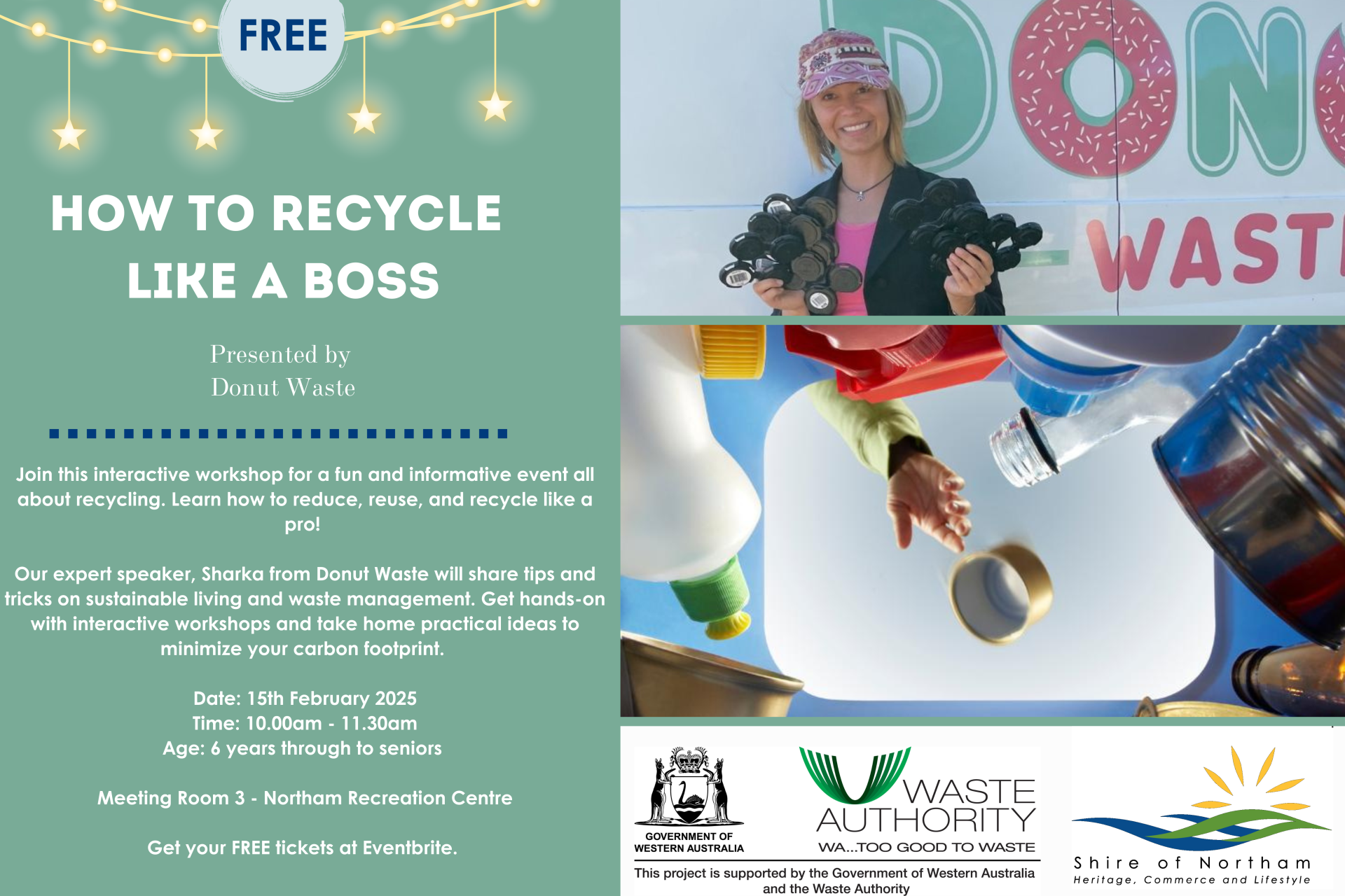 How to recycle like a boss workshop